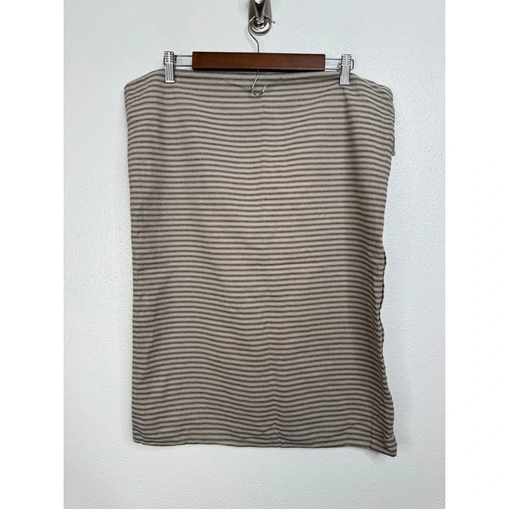 Restoration Hardware Baby & Child Ticking Stripe Cotton Standard Pillowcase Tan